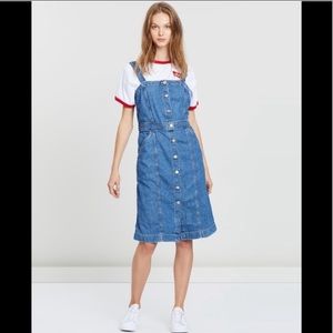 levis aubrey denim dress